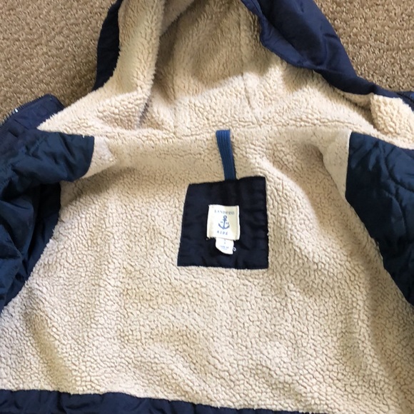 Kid’s Winter Jacket - Navy Blue - Picture 11 of 12
